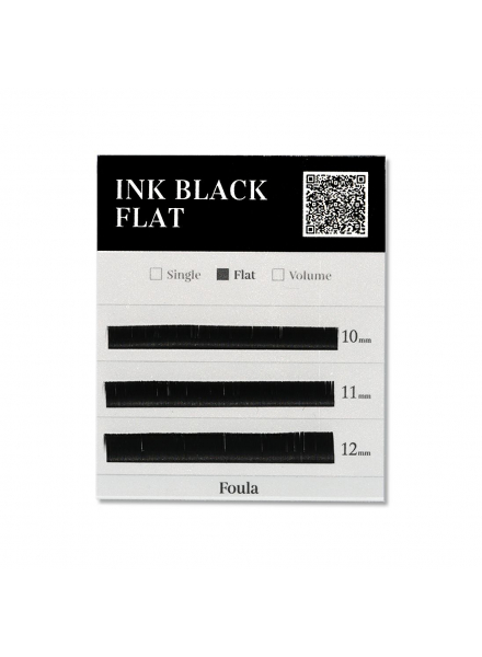 【Foula】Ink Black Flat Trial Size