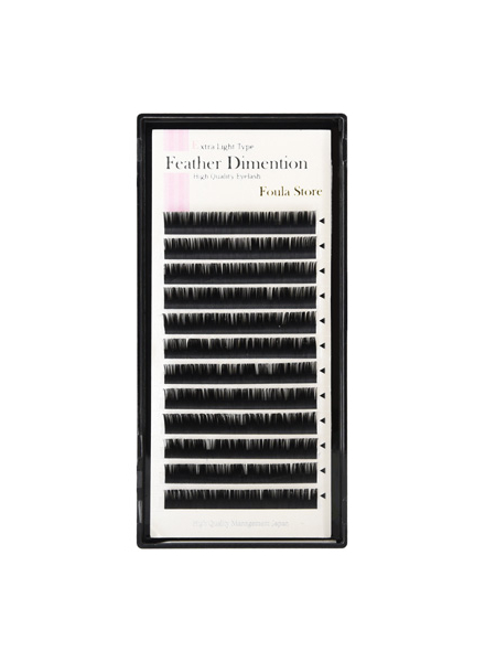 Feather Dimension 盒裝 12列 C 捲度 8mm × 0.06mm
