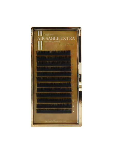 Air Sable Extra 盒裝 12列 J捲度 0.20mm 混合SIZE (9mm/10mm/11mm/12mm/13mm)