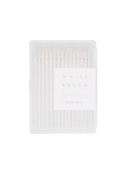 White Brush in clear case 100 pcs
