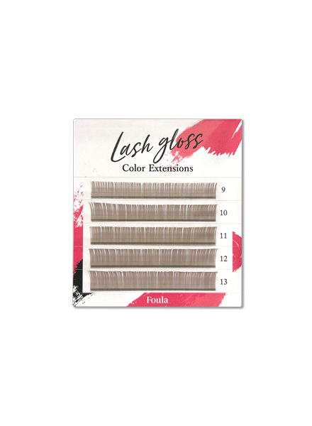 彩毛 Lash gloss 沙灰色 J捲度 0.15mm×8mm