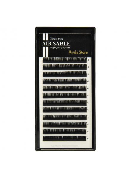 Air Sable 盒裝 12列 D 捲度 7mm×0.20mm
