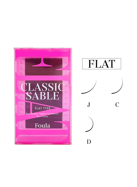 Classic Sable Flat 12 Lines