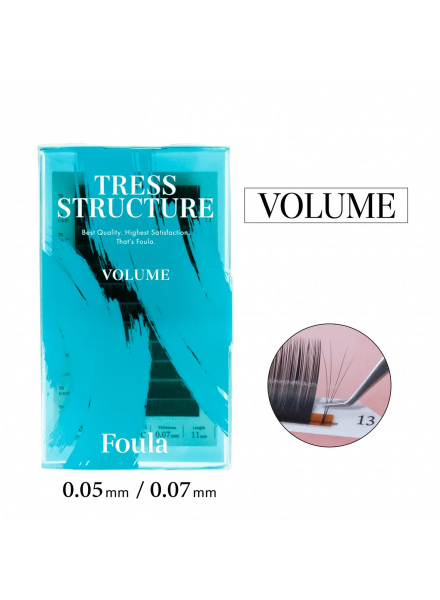 特樂思開花毛 TRESS STRUCTURE 12列